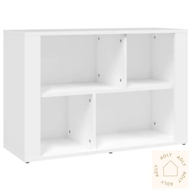 Skjenk Hvit 80X30X54 Cm Konstruert Tre