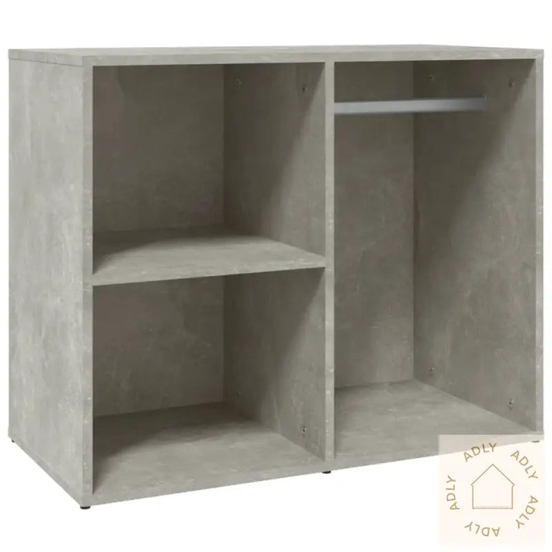 Sminkeskap Betonggrå 80X40X65 Cm Konstruert Tre
