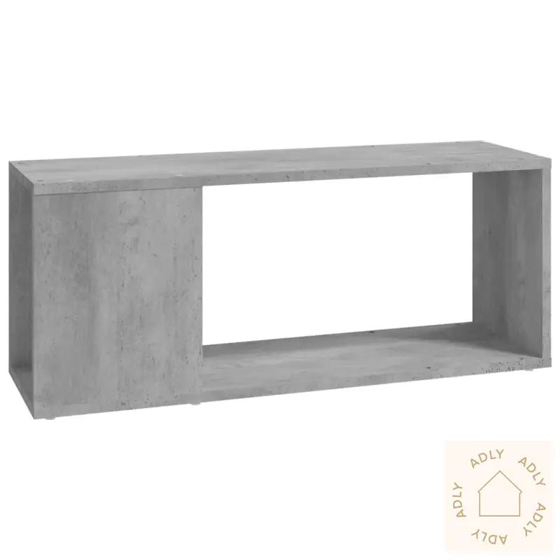 Tv-Benk Betonggrå 80X24X32 Cm Konstruert Tre