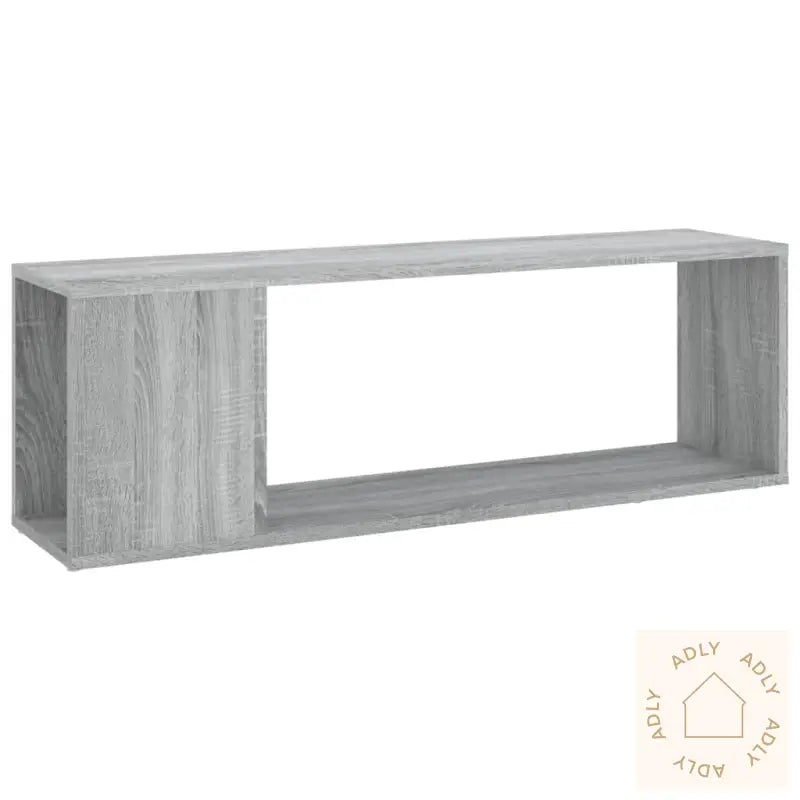 Tv-Benk Grå Sonoma 100X24X32 Cm Konstruert Tre