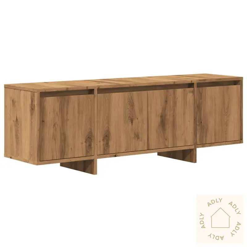 Tv-Benk Artisan Eik 120X30X40,5 Cm Konstruert Tre