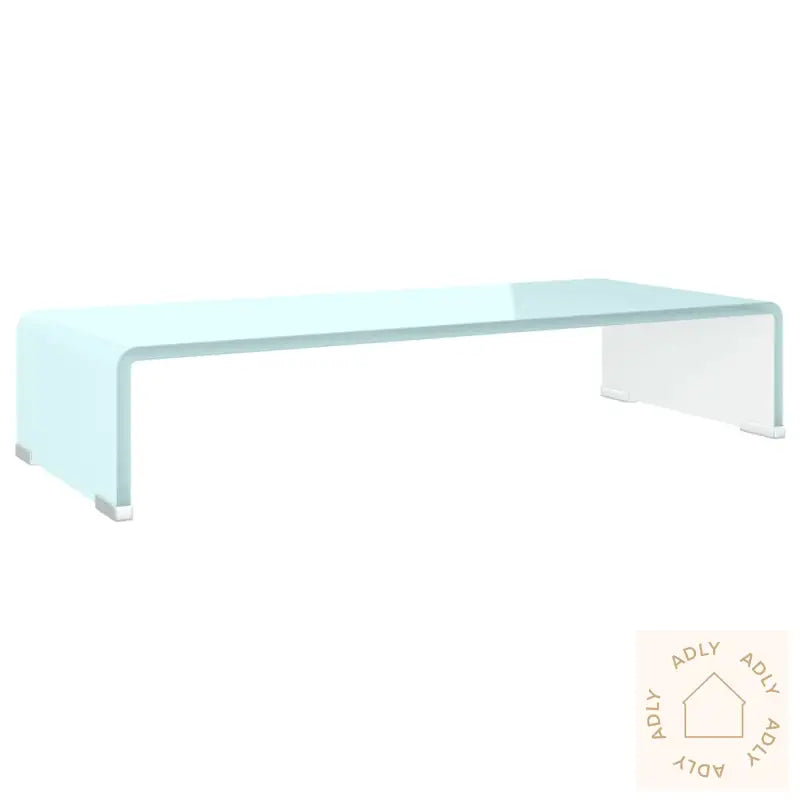 Tv-Benk Glass Grønn 60X25X11 Cm