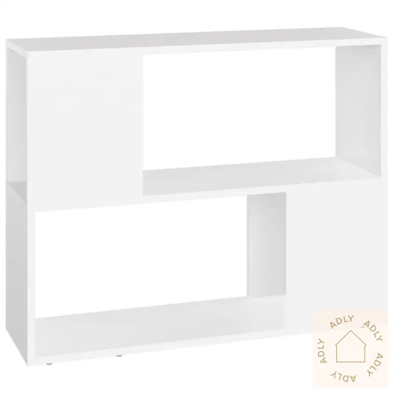 Tv-Benk Hvit 80X24X63 Cm Konstruert Tre