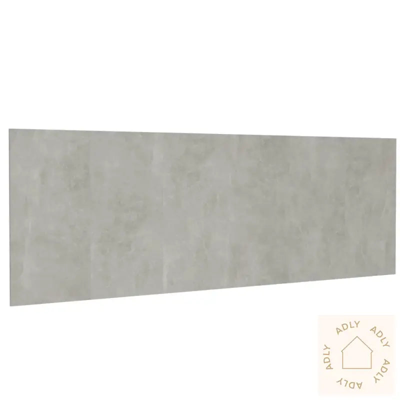 Vegghengt Sengegavl Betonggrå 240X1,5X80 Cm Konstruert Tre