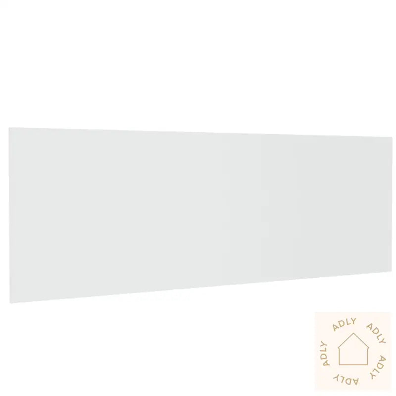 Veggmontert Sengegavl Hvit 240X1,5X80 Cm Konstruert Tre