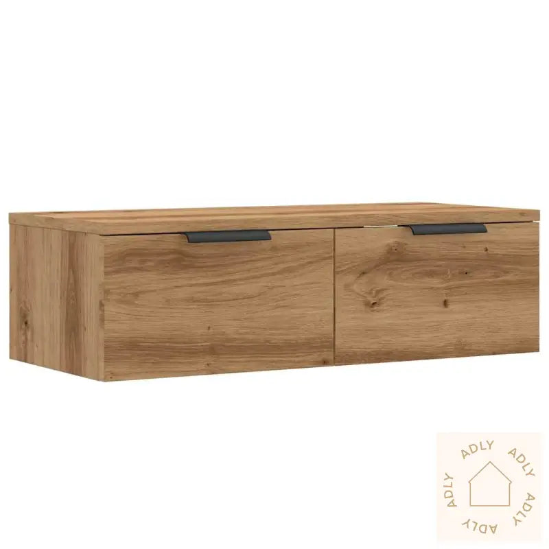 Veggskap Artisan Eik 68X30X20 Cm Konstruert Tre