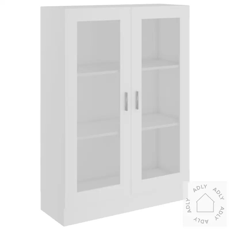 Vitrine Hvit 82,5X30,5X115 Cm Konstruert Tre