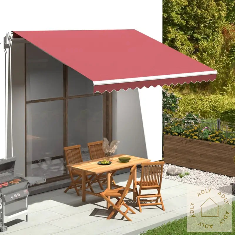 Erstatningsduk For Markise Burgunder 4X3,5 M