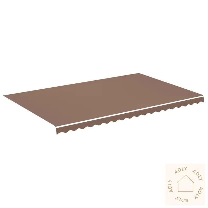 Erstatningsduk For Markise Brun 5X3 M