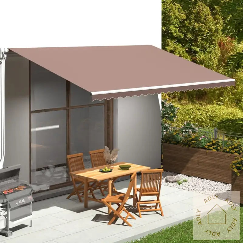 Erstatningsduk For Markise Brun 5X3 M