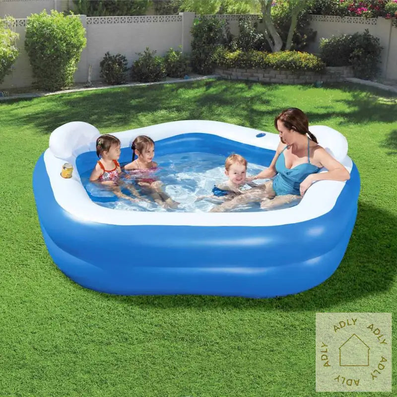 Bestway Familiebasseng 213X206X69 Cm