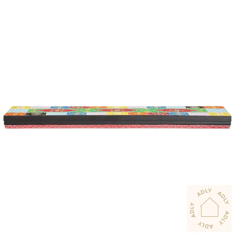 Vegghyller 2 Stk 100X20X6 Cm Solid Tre Mango