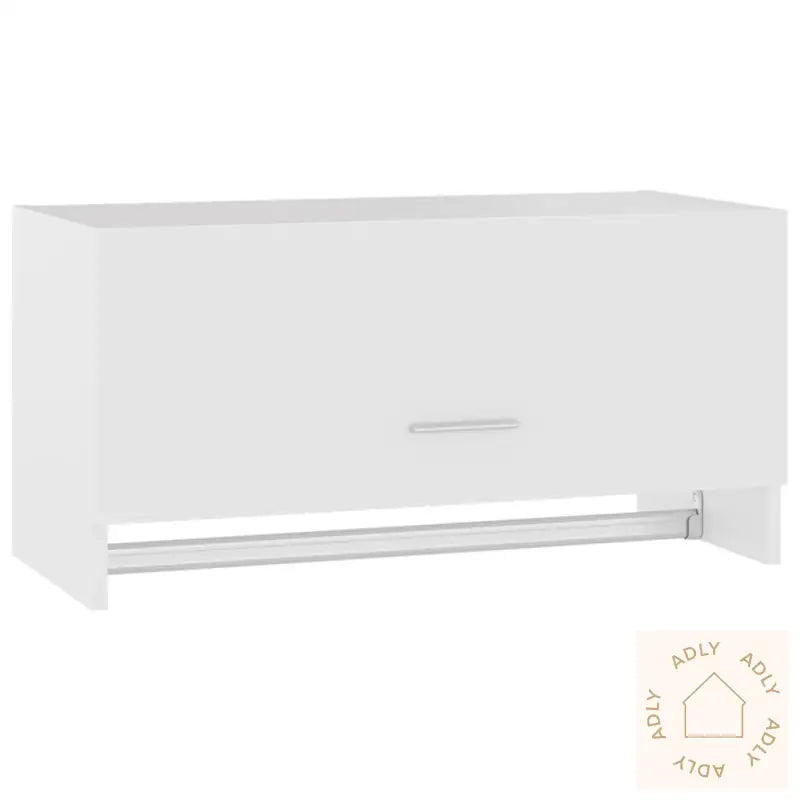 Garderobe Hvit 70X32,5X35 Cm Konstruert Tre