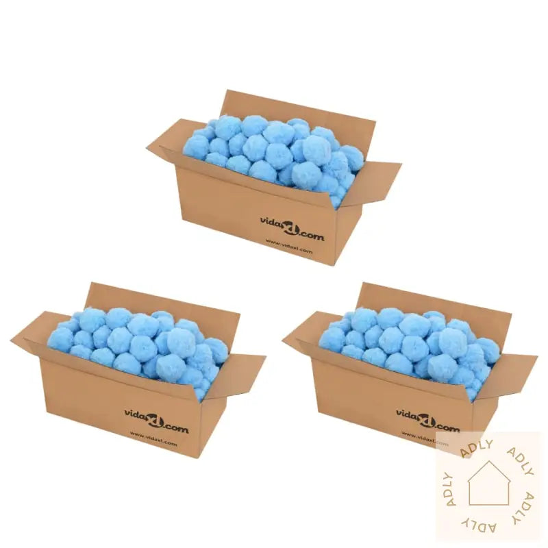 Antibakterielle Filterkuler Blå 2100 G Polyetylen