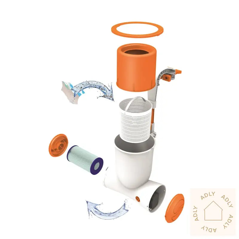 Bestway Filterpumpe For Basseng Flowclear Skimatic 3974 L/T 58469