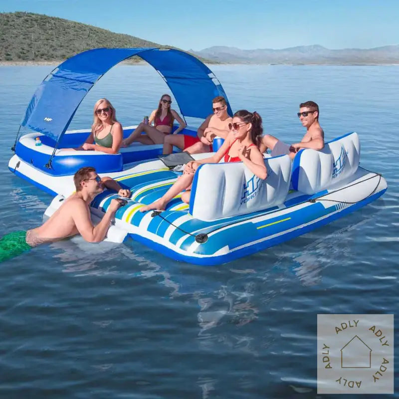 Bestway Tropical Breeze Flytende Øy 389X274 Cm 43105