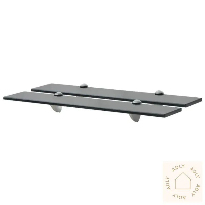 Flytende Hyller 2 Stk Glass 60X20 Cm 8 Mm