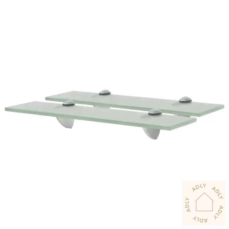 Flytende Hyller 2 Stk Glass 40X20 Cm 8 Mm