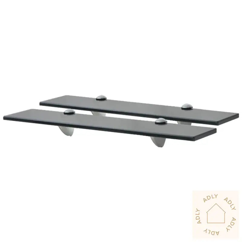 Flytende Hyller 2 Stk Glass 50X10 Cm 8 Mm