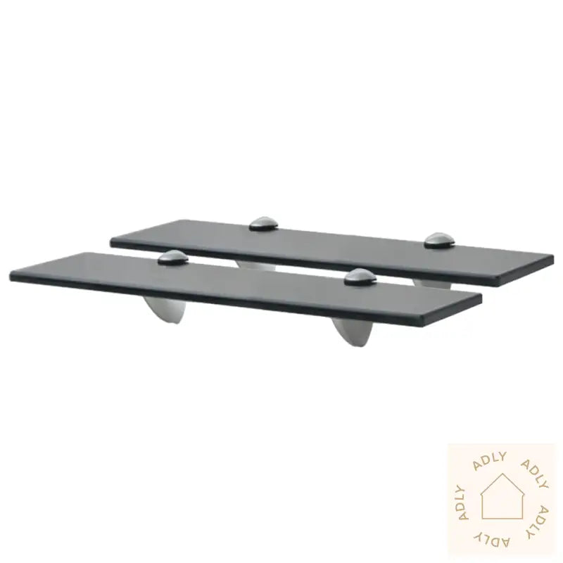 Flytende Hyller 2 Stk Glass 40X20 Cm 8 Mm