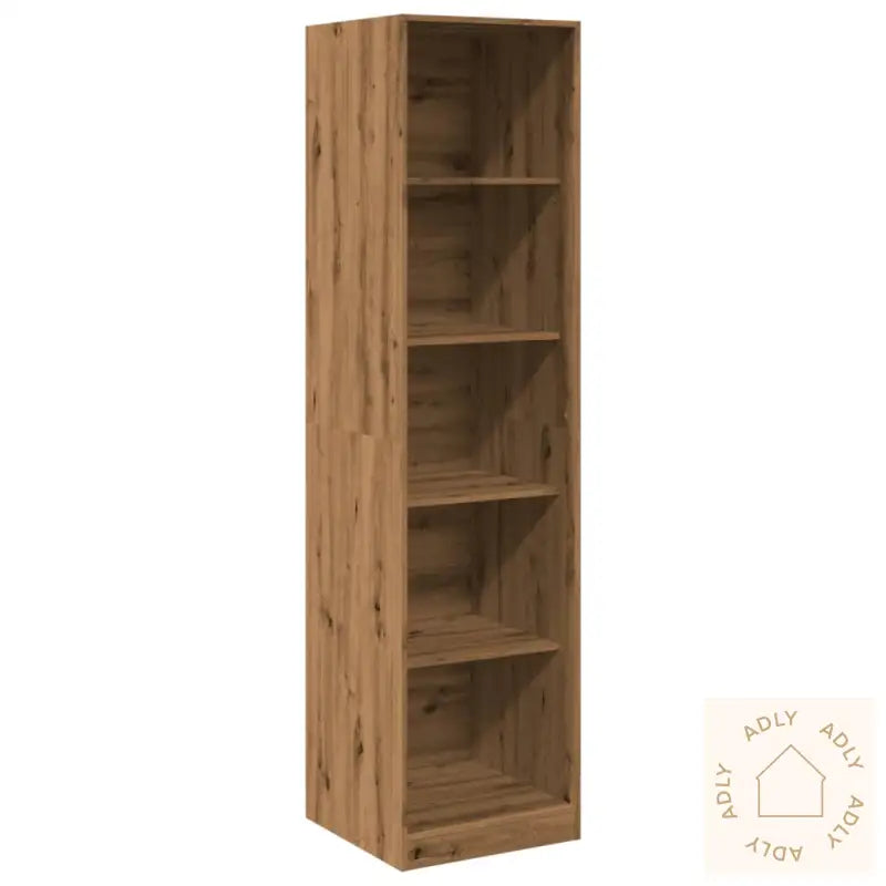 Garderobe Artisan Eik 50X50X200 Cm Konstruert Tre