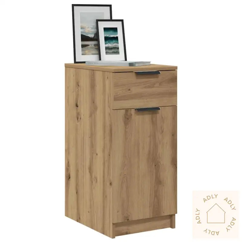 Skap For Skrivebord Artisan Eik 33X50X75 Cm Konstruert Tre