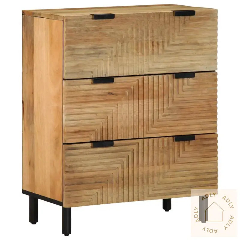 Skjenk Brun 60X33X75 Cm Heltre Mango
