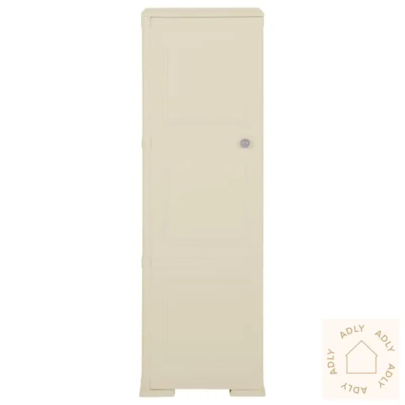 Plastskap 40X43X125 Cm Tredesign Hvit Angora