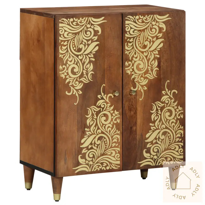 Sideboard 60X33X75 Cm Solid Wood Mango