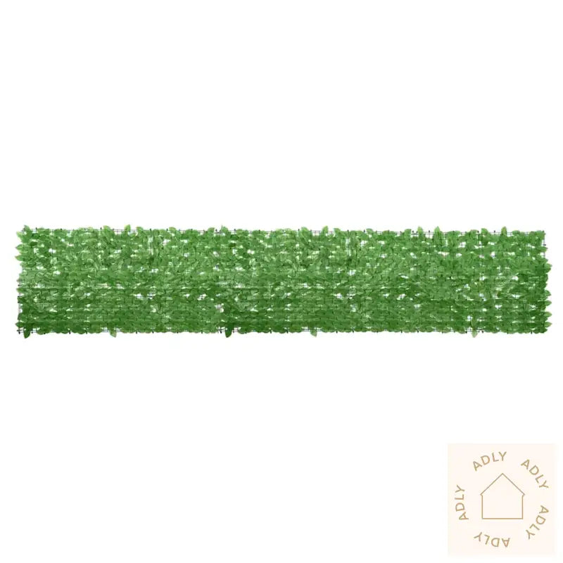 Balkongskjerm Med Grønne Blader 400X75 Cm