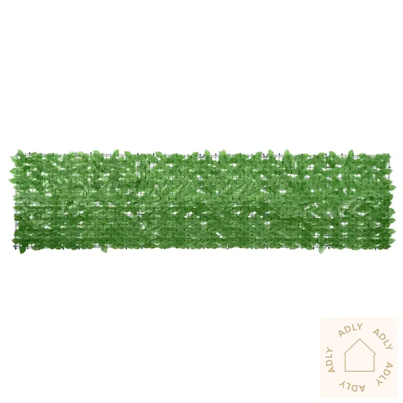 Balkongskjerm Med Grønne Blader 300X75 Cm