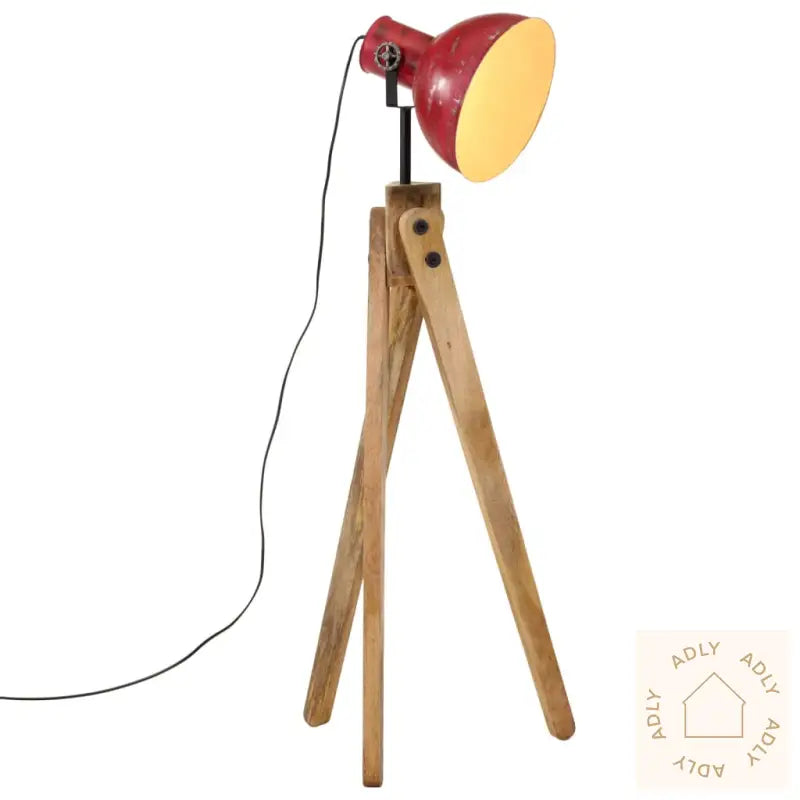 Gulvlampe 25 W Mørkerød 45X45X120 Cm E27