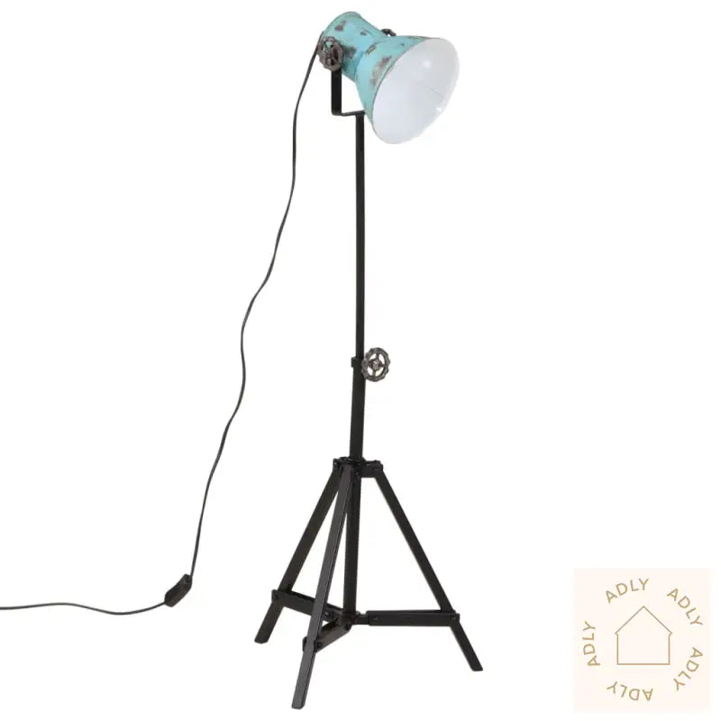 Gulvlampe 25 W Denimblå 35X35X65/95 Cm E27