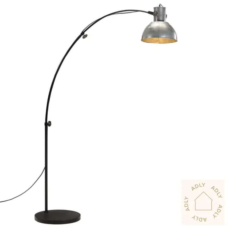 Gulvlampe 25 W Vintage Sølv 150 Cm E27