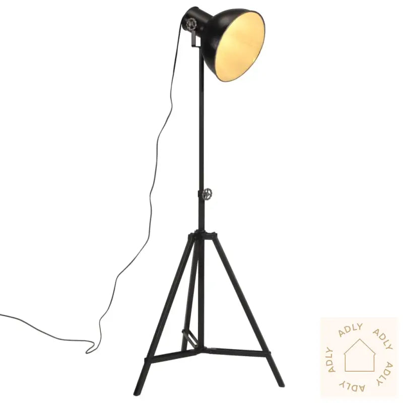 Gulvlampe 25 W Svart 61X61X90/150 Cm E27