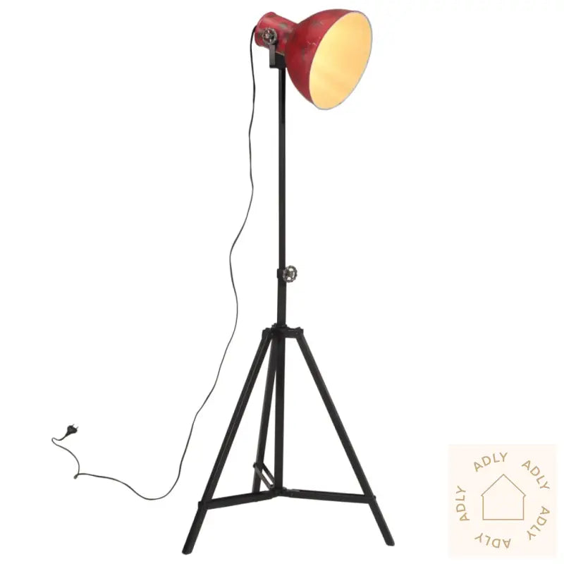 Gulvlampe 25 W Mørkerød 61X61X90/150 Cm E27