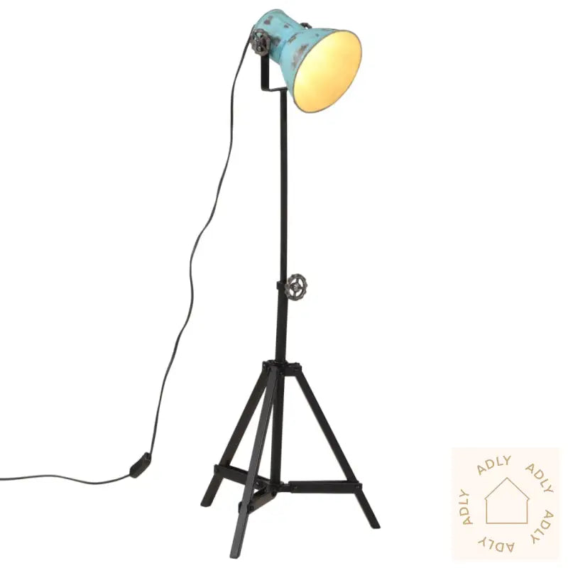 Gulvlampe 25 W Denimblå 35X35X65/95 Cm E27