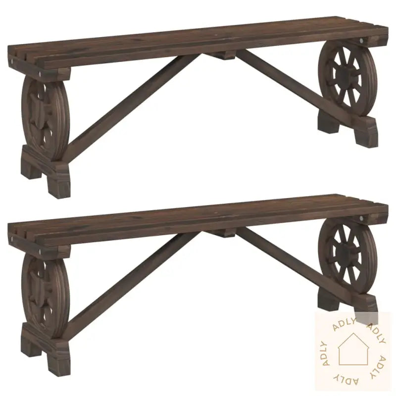 Hagebenker 2 Stk Heltre Gran