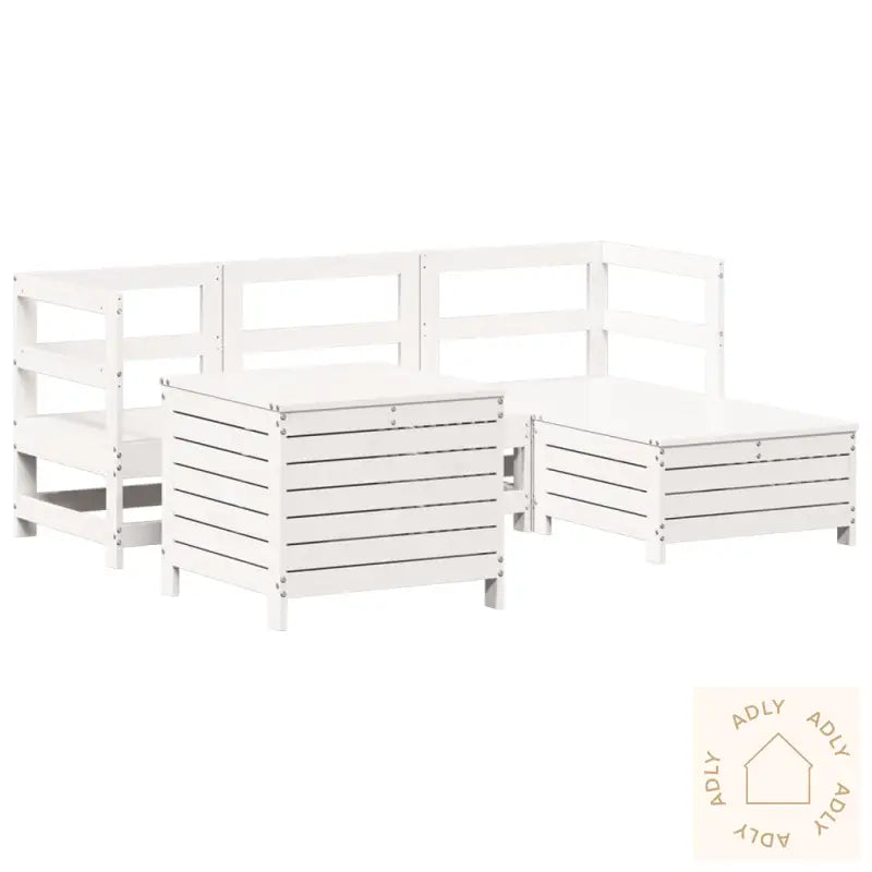 Hagesofagruppe 5 Deler Hvit Heltre Furu