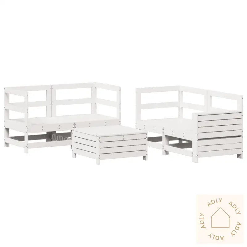 Hagesofagruppe 5 Deler Hvit Heltre Furu