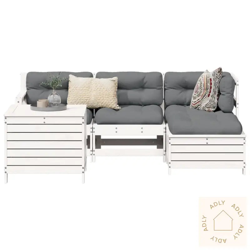 Hagesofagruppe 5 Deler Hvit Heltre Furu
