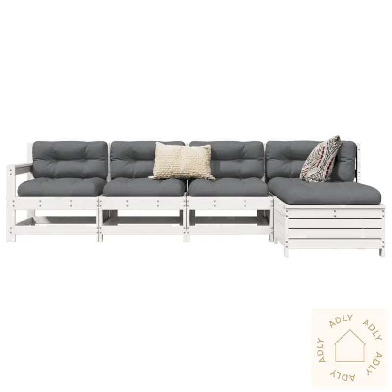 Hagesofagruppe 5 Deler Hvit Heltre Furu