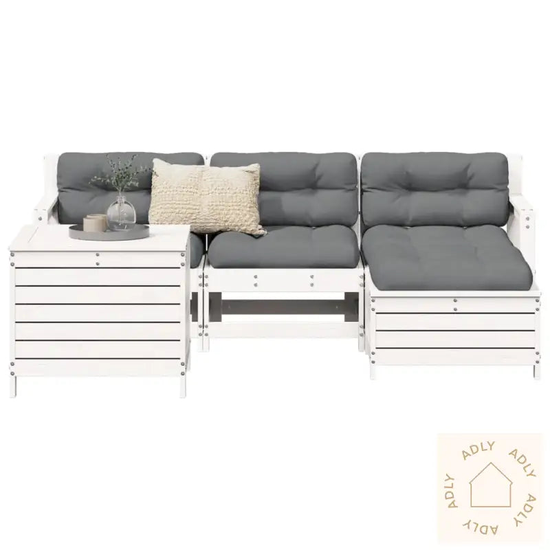 Hagesofagruppe 5 Deler Hvit Heltre Furu