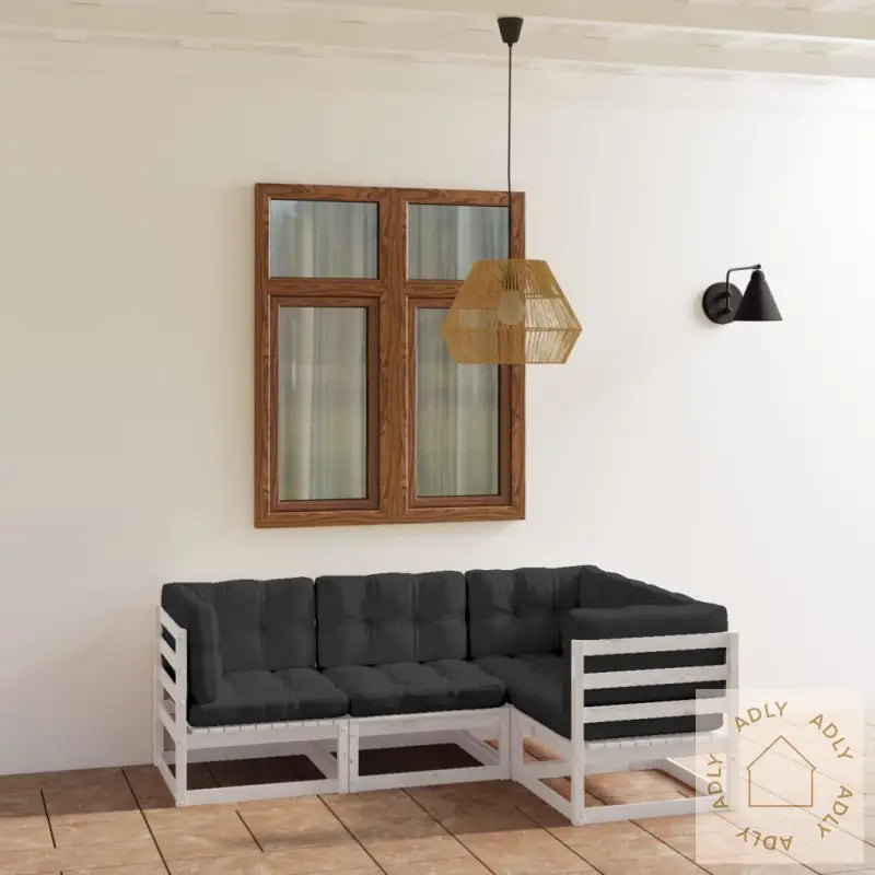 Hagesofagruppe Med Puter 4 Deler Heltre Furu