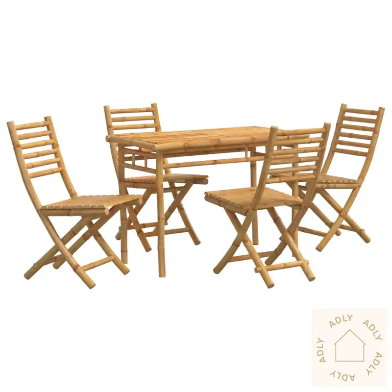 Hagespisegruppe 5 Seler Bambus
