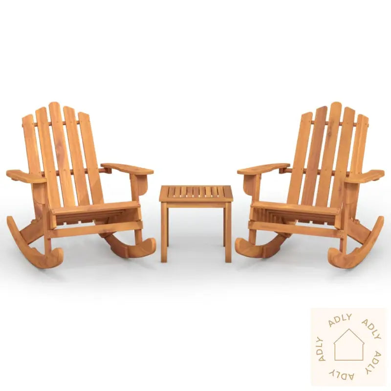 Adirondack Hagesofagruppe 3 Deler Heltre Akasie