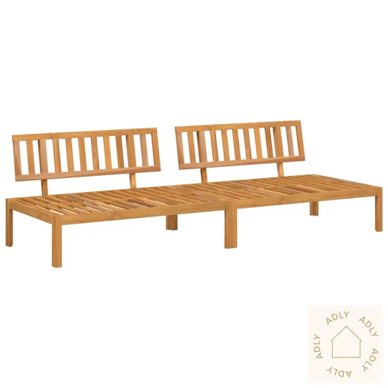 Hagesofa Paller 2 Stk Heltre Akasie
