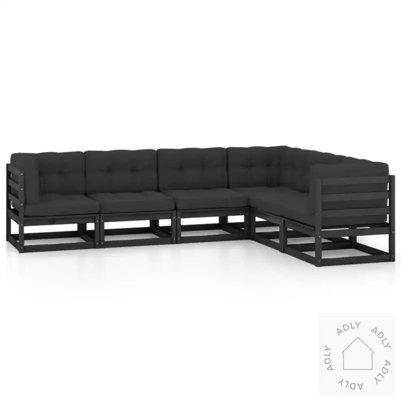 Hagesofagruppe Med Puter 6 Deler Heltre Furu