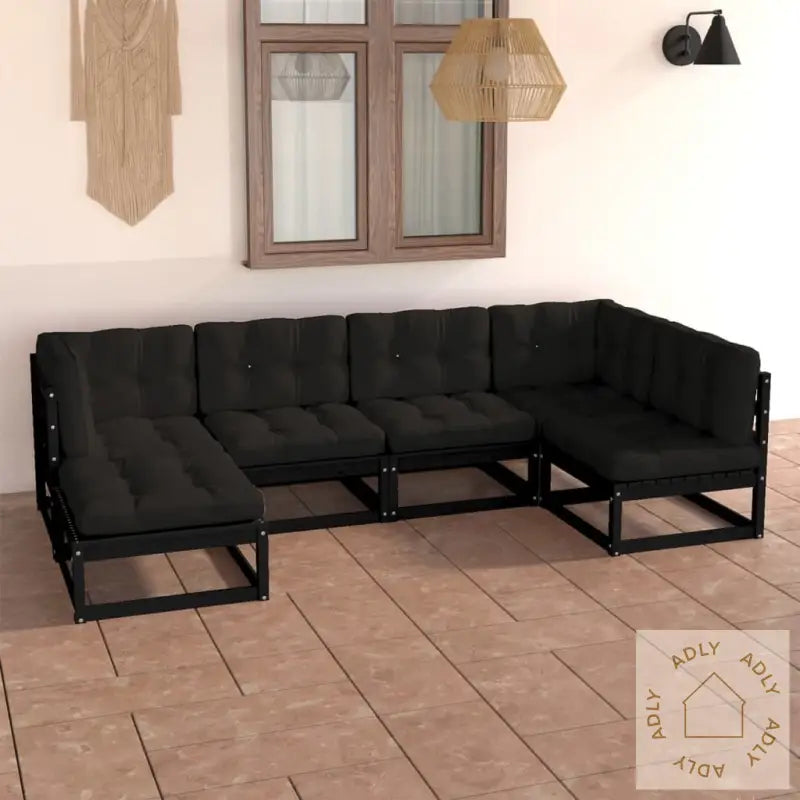 Hagesofagruppe Med Puter 6 Deler Heltre Furu