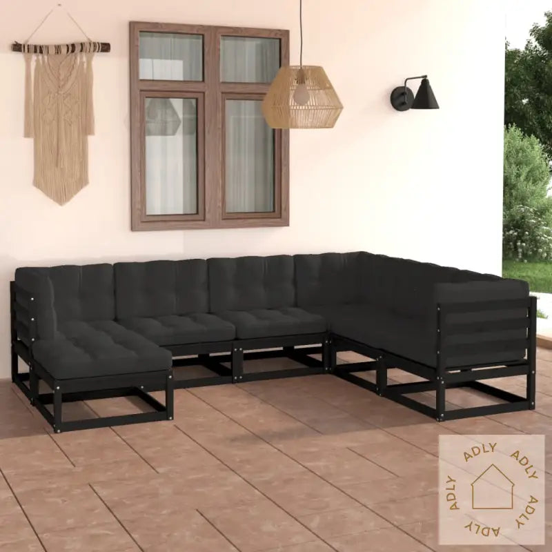 Hagesofagruppe Med Puter 7 Deler Heltre Furu